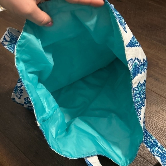 Lily Pulitzer for Estee Lauder 5/$25 🎀 nautical boho Beachy tote - Picture 6 of 6